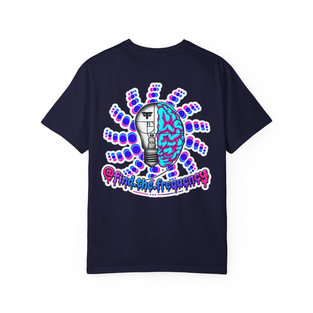 T-Shirt — "Presence Creates Connection" / "Find the Frequency" Graphic Tee