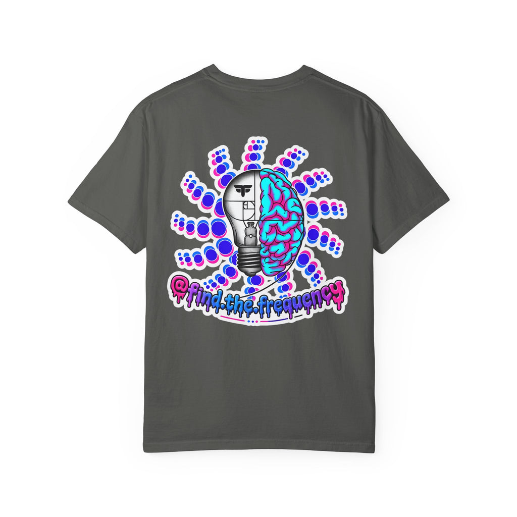 T-Shirt — "Presence Creates Connection" / "Find the Frequency" Graphic Tee