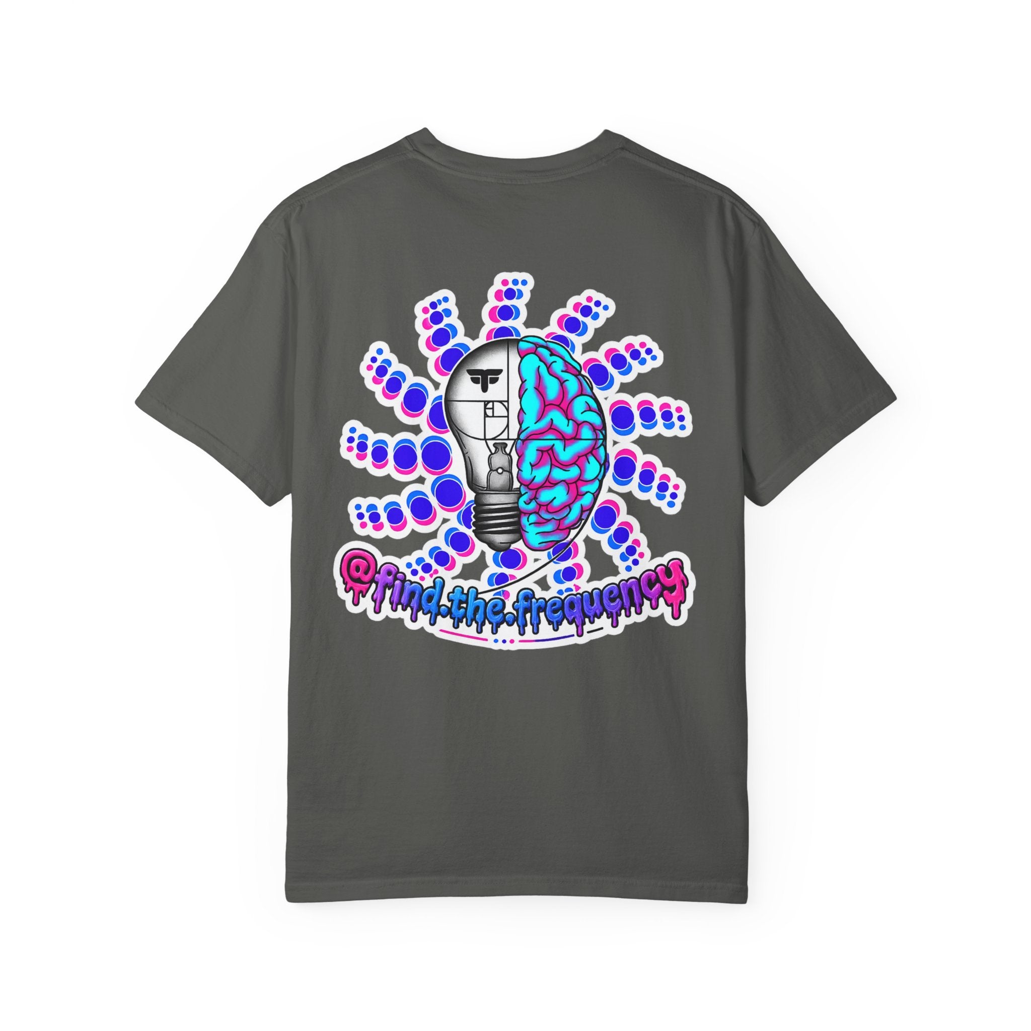 T-Shirt — "Presence Creates Connection" / "Find the Frequency" Graphic Tee