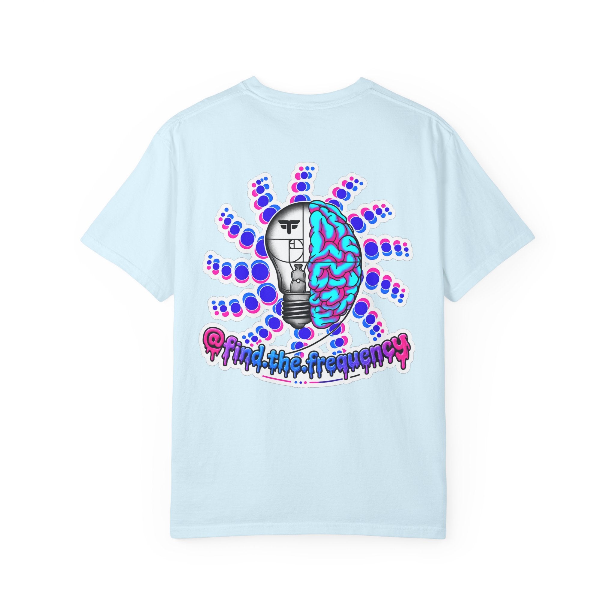 T-Shirt — "Presence Creates Connection" / "Find the Frequency" Graphic Tee
