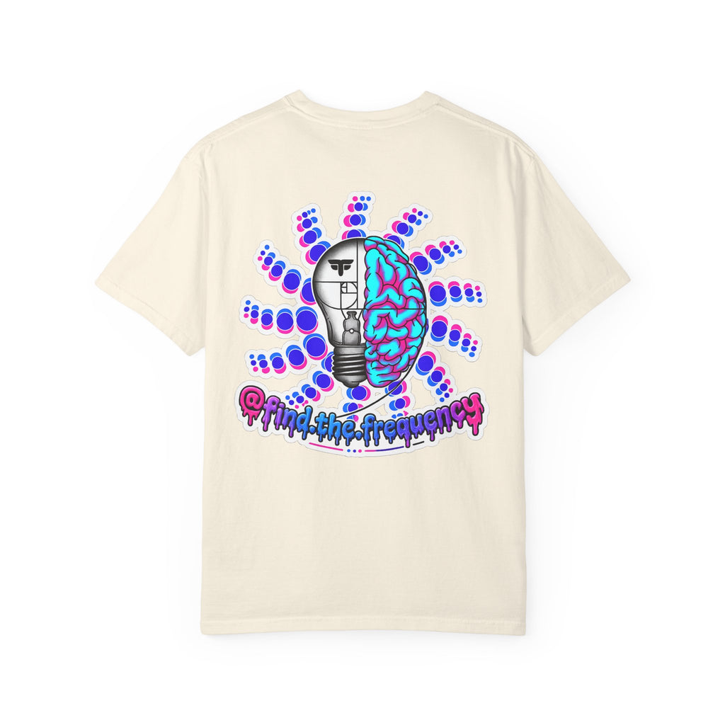 T-Shirt — "Presence Creates Connection" / "Find the Frequency" Graphic Tee