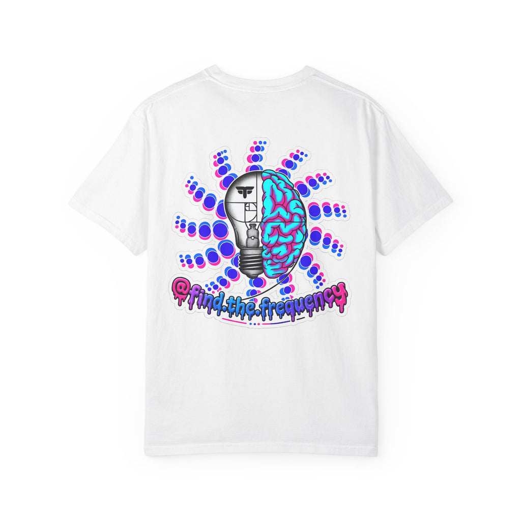 T-Shirt — "Presence Creates Connection" / "Find the Frequency" Graphic Tee