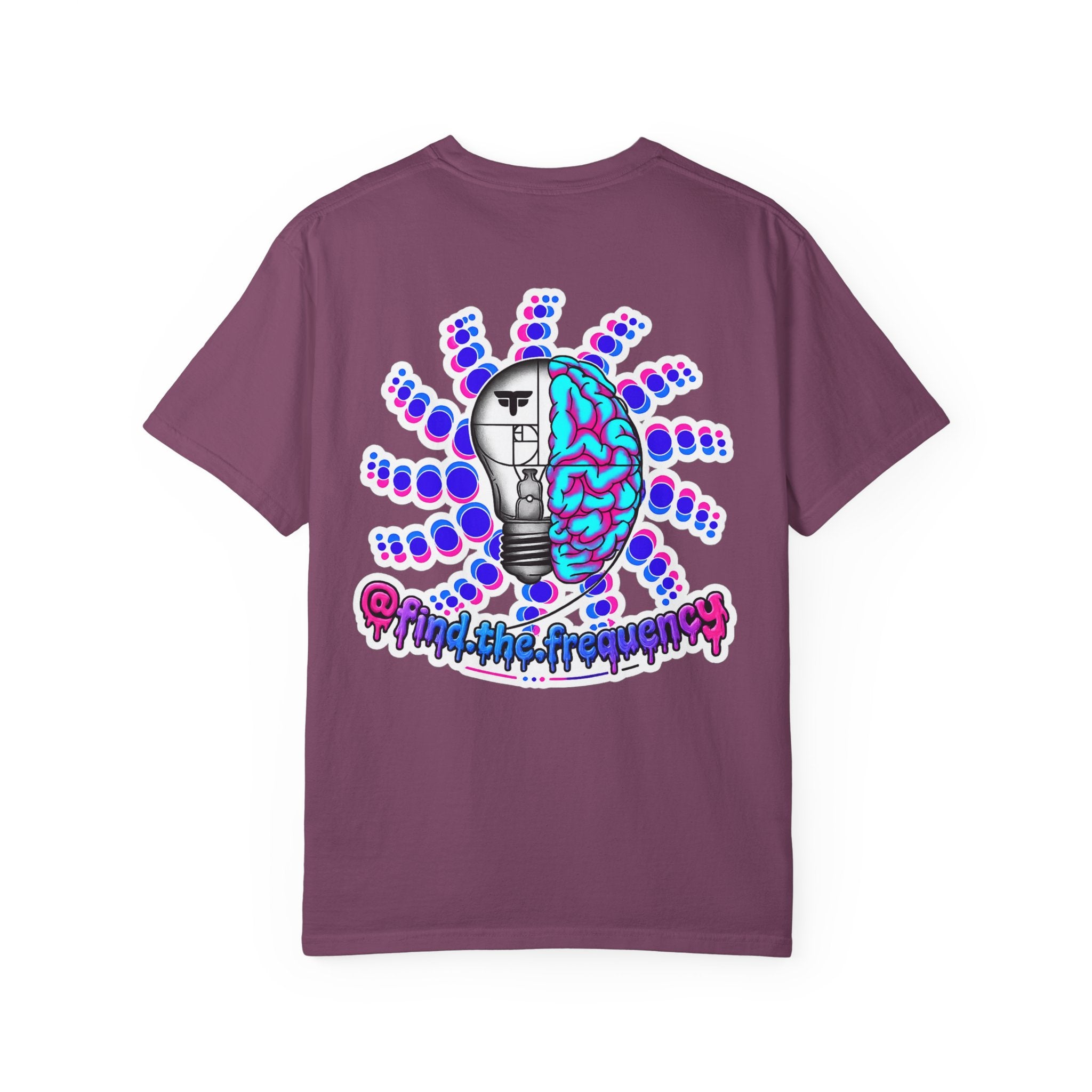 T-Shirt — "Presence Creates Connection" / "Find the Frequency" Graphic Tee