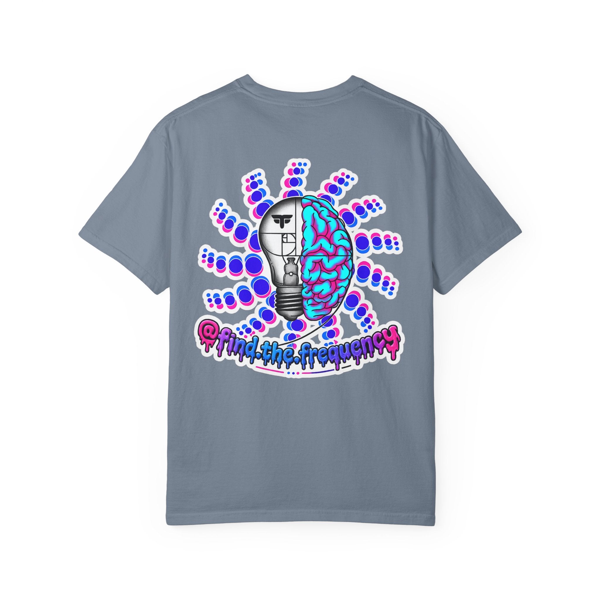 T-Shirt — "Presence Creates Connection" / "Find the Frequency" Graphic Tee