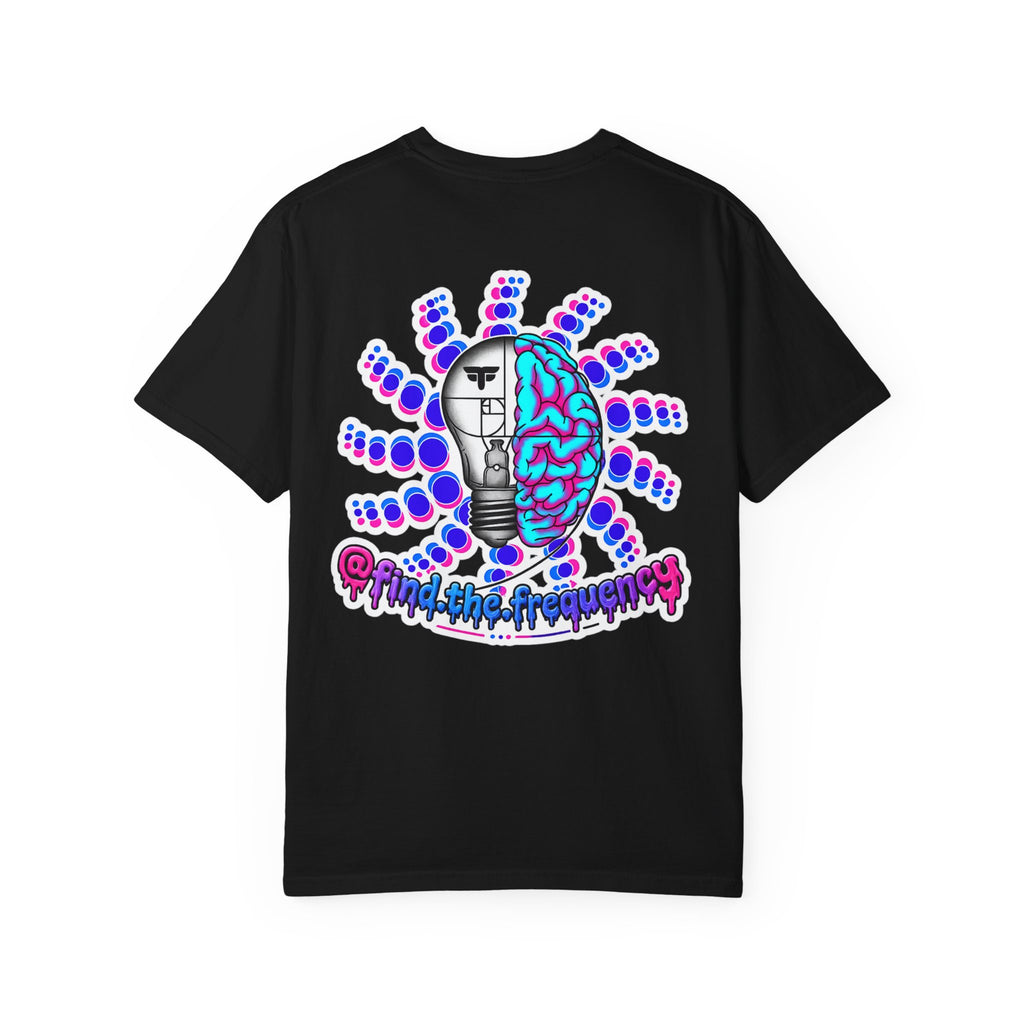 T-Shirt — "Presence Creates Connection" / "Find the Frequency" Graphic Tee
