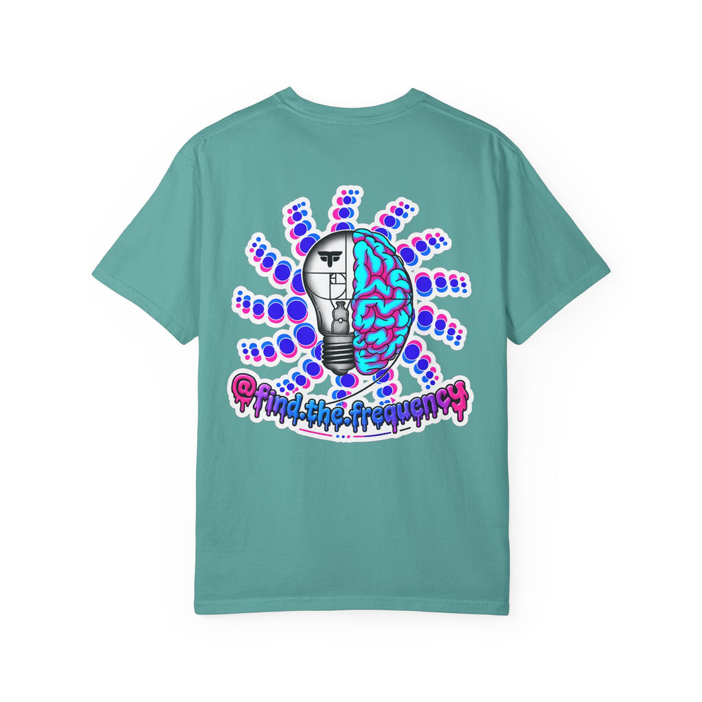 T-Shirt — "Presence Creates Connection" / "Find the Frequency" Graphic Tee